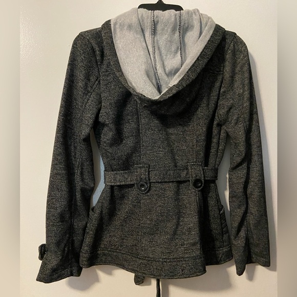 Black rivet peacoat - Picture 3 of 3